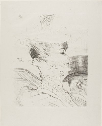 Louise Balthy, aus Treize Lithographies von Henri de Toulouse Lautrec