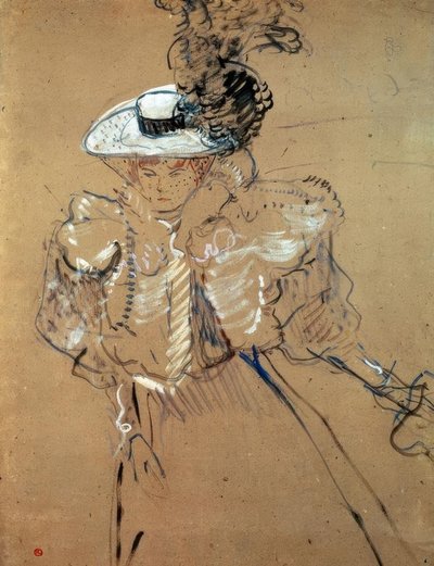 Misia Natanson von Henri de Toulouse Lautrec