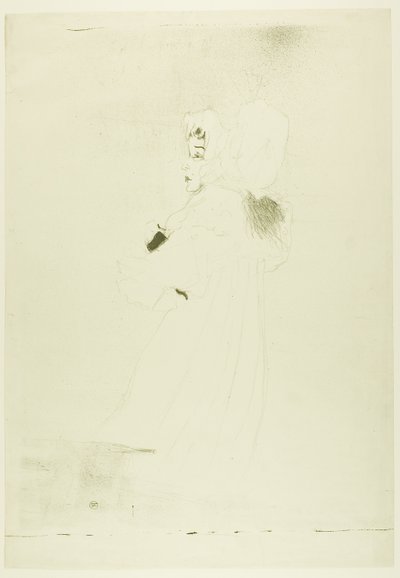 Miss May Belfort (große Platte) von Henri de Toulouse Lautrec