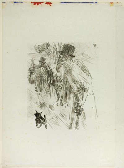 Polnische Juden, Karlsbad, aus Am Fuße des Sinai von Henri de Toulouse Lautrec