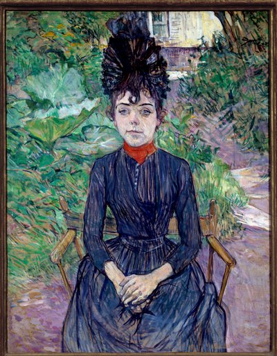 Porträt von Justine Dieuhl von Henri de Toulouse Lautrec