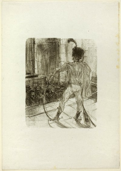 Schlomé Fuss in der Synagoge, aus Au Pied du Sinaï von Henri de Toulouse Lautrec