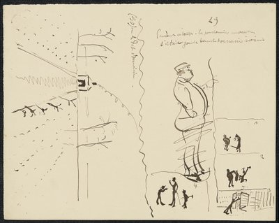 Untergang, 1881 von Henri de Toulouse Lautrec