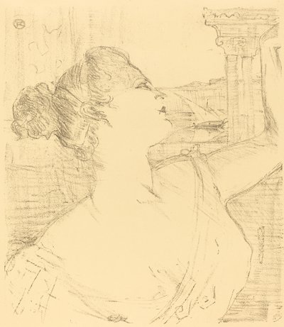 Subra der Oper? von Henri de Toulouse Lautrec