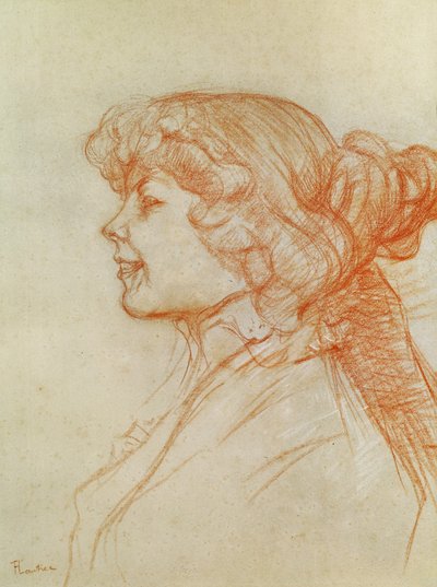 Das englische Mädchen im Star in Le Havre, 1899 von Henri de Toulouse Lautrec