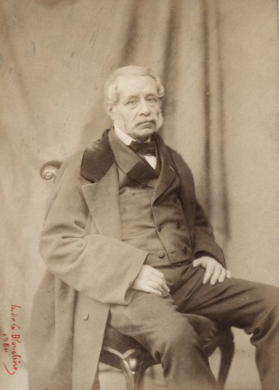 Nebel, Fotografie von Henri de la Blanchere (1821-1880), 39 boulevard des Capucines Paris 1839 (s/w Foto) von Henri de la Blanchere