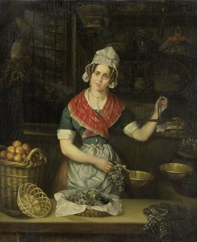 Obstverkäuferin von Henrietta Christina Temminck