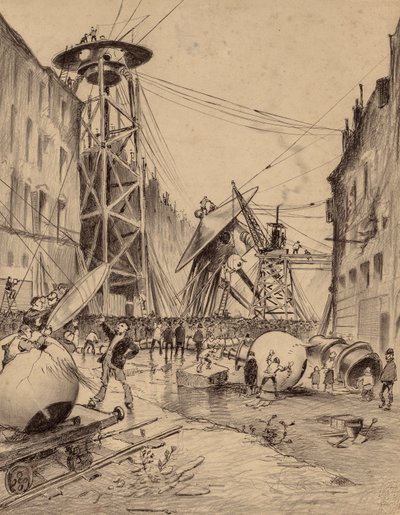 Menschen sezieren martianische Kriegsmaschinen von Henrique Alvim Correa