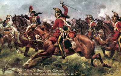 1st (Kings) Dragoon Guards, Schlacht von Waterloo, 18. Juni 1815 von Henry A. Payne