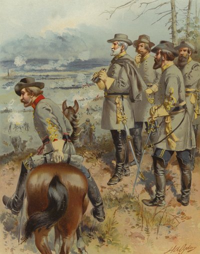 General Robert E. Lee in Fredericksburg von Henry Alexander (after) Ogden