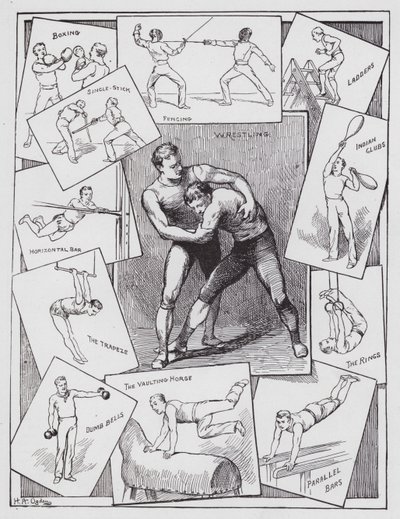 Übungen im Haus von Henry Alexander (after) Ogden