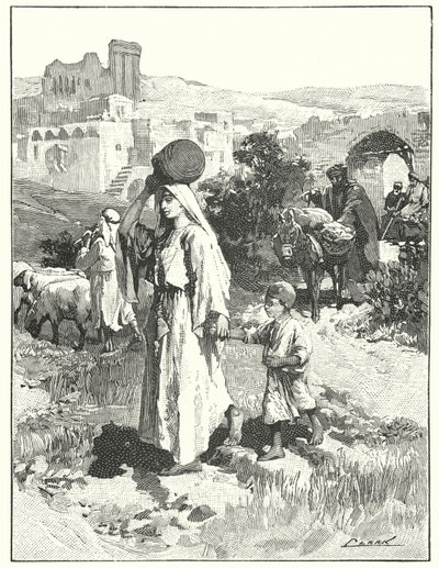 Ein samaritanisches Dorf von Henry Andrew Harper