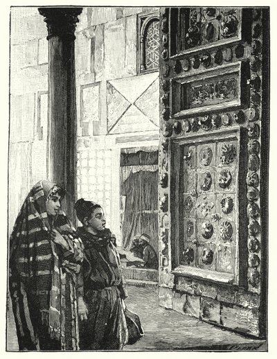 Metalltür der Großen Moschee in Damaskus von Henry Andrew Harper
