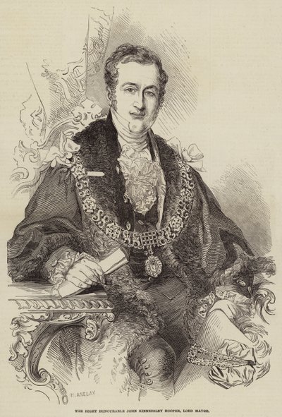 Der ehrenwerte John Kinnersley Hooper, Oberbürgermeister von Henry Anelay