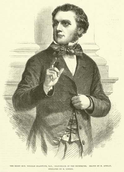 Der ehrenwerte William Gladstone, MP, Schatzkanzler von Henry Anelay