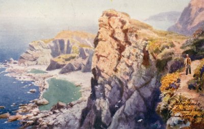 Badebuchten, von Torrs Walk, Ilfracombe von Henry B. (after) Wimbush