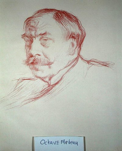 Octave Mirabeau (1848-1917) von Henry Bataille