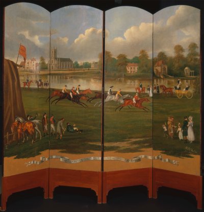 Der Clarence Gold Cup in Hampton von Henry Bernard Chalon