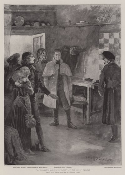 Eine Romanze der Zigarettenmacherin, am Court Theatre von Henry Charles Seppings Wright