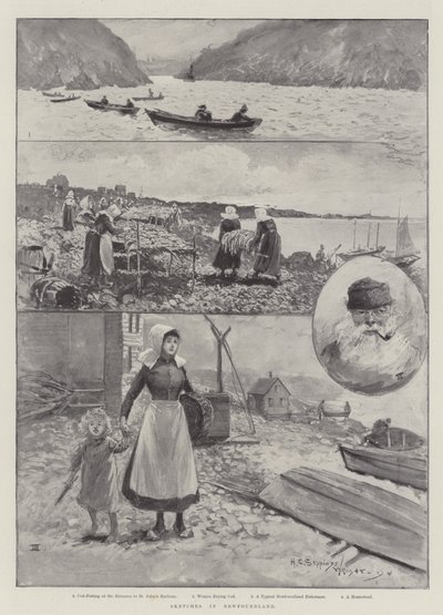 Skizzen in Neufundland von Henry Charles Seppings Wright