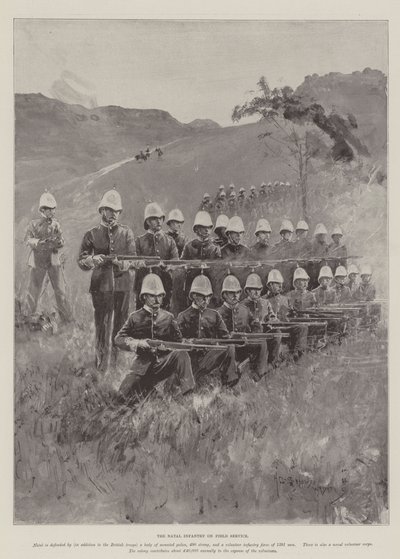 Die Natal-Infanterie im Feldeinsatz von Henry Charles Seppings Wright