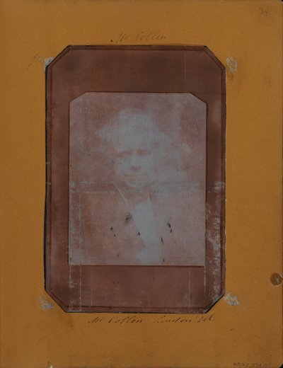 Büstenporträt eines Mannes, möglicherweise Sir David Brewster von Henry Collen