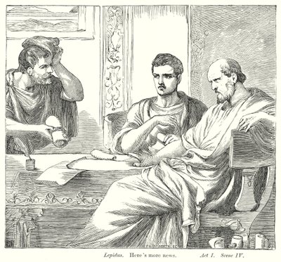 Antonius und Cleopatra von Henry Courtney (after) Selous