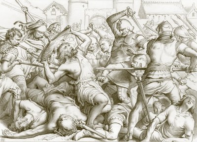 Wie Hereward den Rest des Preises seiner Seele erhielt von Henry Courtney (after) Selous