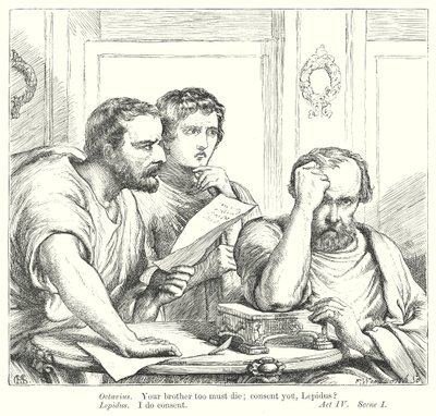 Julius Caesar von Henry Courtney (after) Selous