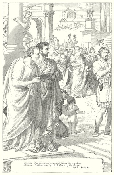 Julius Caesar von Henry Courtney (after) Selous