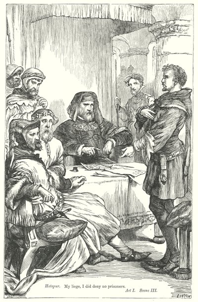 König Heinrich IV. Teil I von Henry Courtney (after) Selous