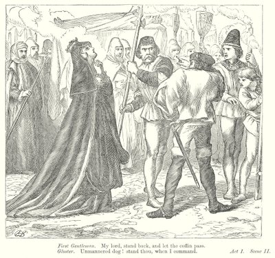 König Richard III. (Gravur) von Henry Courtney (after) Selous