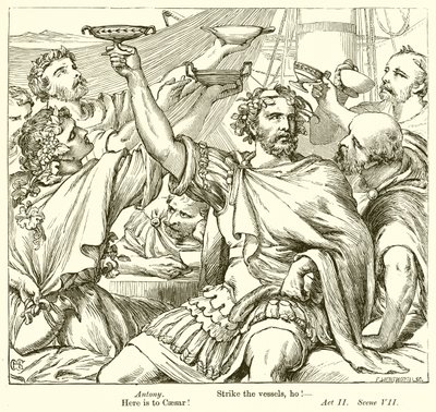 Antonius und Cleopatra von Henry Courtney Selous