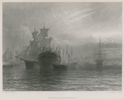 Woolwich Werft von Henry Dawson