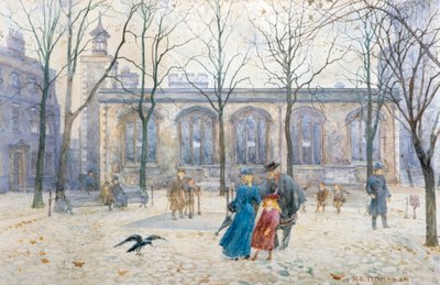 Die Kirchenkrähe, Tower of London von Henry Edward Tidmarsh