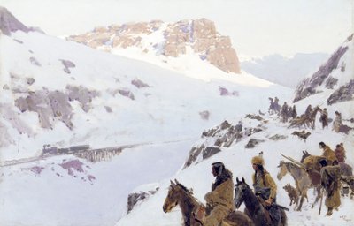 Morgen eines neuen Tages, 1906 von Henry Francois Farny