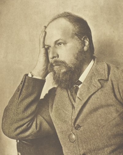 Hallam, Lord Tennyson, ca. 1893 von Henry Herschel Hay Cameron