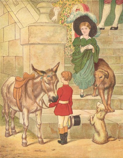 Die Prinzessin beim Einkaufen von Henry Hetherington Emmerson