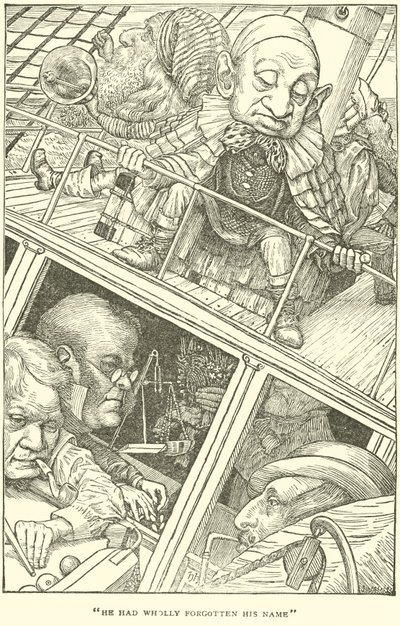 Die Jagd auf den Snark von Henry Holiday