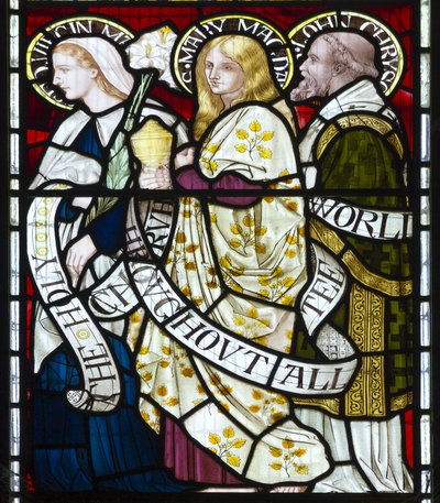 Die Jungfrau Maria, Maria Magdalena, St. Johannes von Henry Holiday