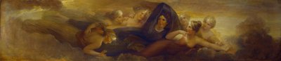 Nacht, mit den Plejaden, 1834 (Öl auf Mahagonitafel) von Henry Howard