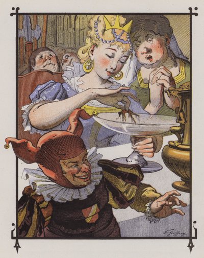 Gulliver in Brobdingnag von Henri Jules Jean Geoffroy