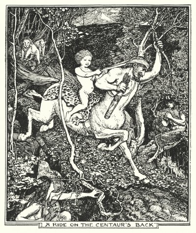 Eine Fahrt auf dem Rücken des Zentauren von Henry Justice Ford