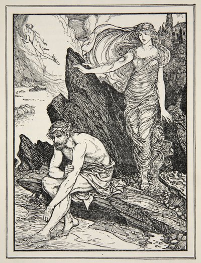 Kalypso hat Mitleid mit Odysseus, aus 