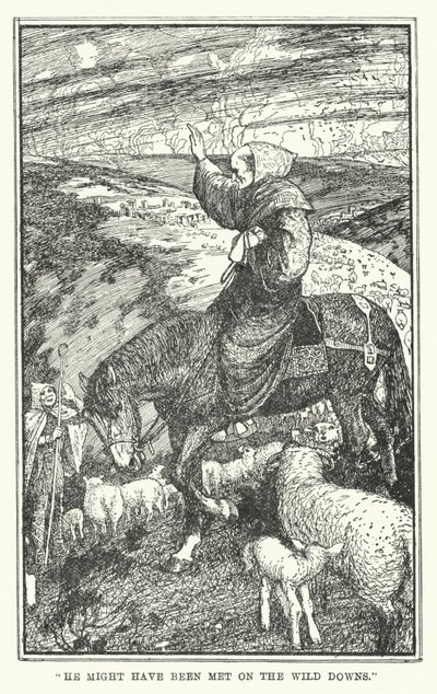 Er hätte auf den wilden Hügeln getroffen werden können von Henry Justice Ford
