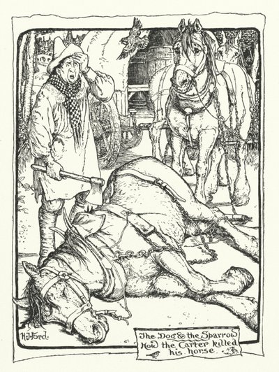 Wie der Fuhrmann sein Pferd tötete von Henry Justice Ford