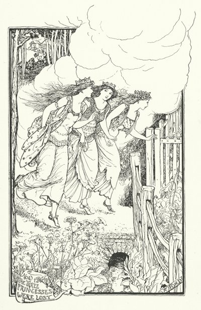 Wie die drei Prinzessinnen verloren gingen von Henry Justice Ford