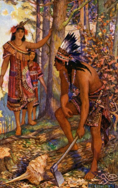 Wie die Mädchen den Bergbewohner fanden von Henry Justice Ford