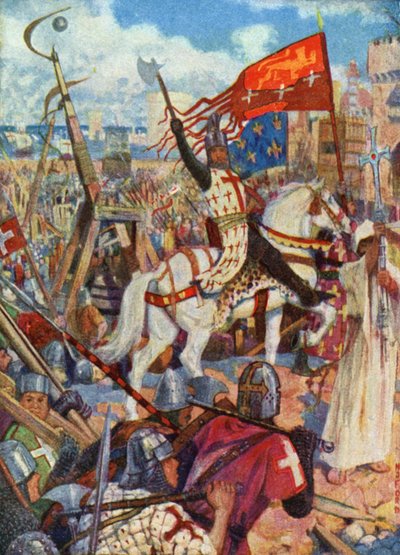 König Richard I. im Heiligen Land von Henry Justice Ford
