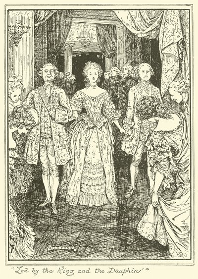 Geführt vom König und dem Dauphin von Henry Justice Ford